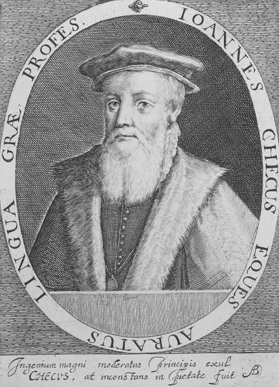 John Cheke, 1620 von Magdalena de Passe